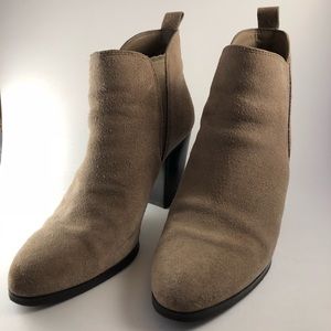 Michael Kors Tan Suede Brandy Bootie